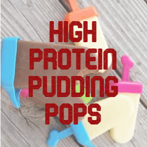 low carb pudding pops recipe