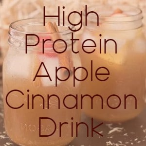 recipe high protein apple drink