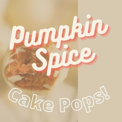 recipe Pumpkin Spice cake pops